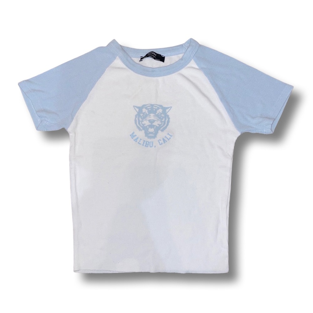 Bershka Cropped Tee